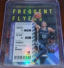 2020-21 Hoops Frequent Flyers Holo #7 Ja Morant