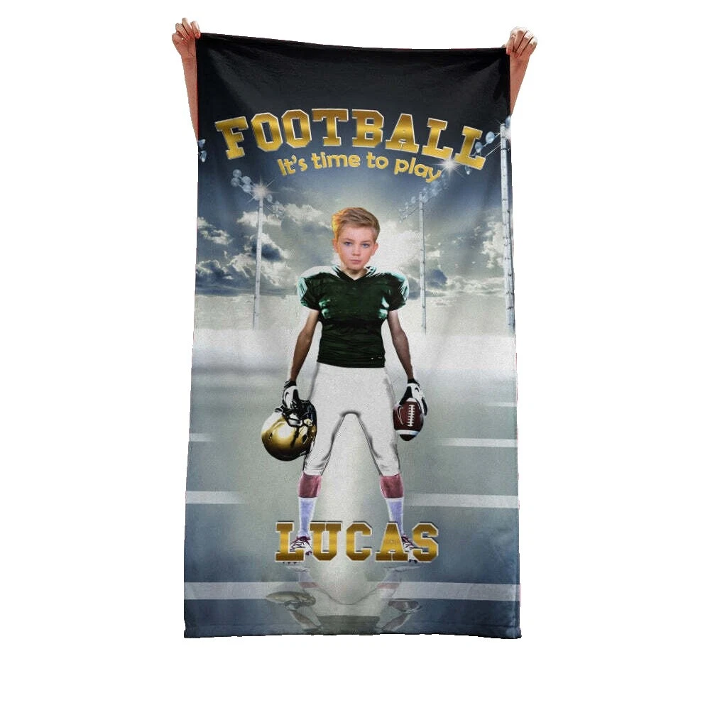 Toallas de playa baño de Fútbol