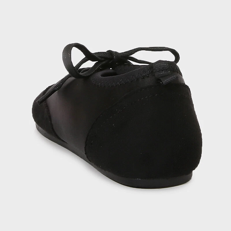 Mujer ZARA Primavera Nuevo Moda Ballet Tacones Planos Con Cordones Informales Mocasines Zapatos Foto 3 de 4