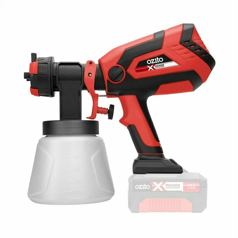 Brand New Ozito PXC 18V Cordless Outdoor Paint Spray Gun Skin