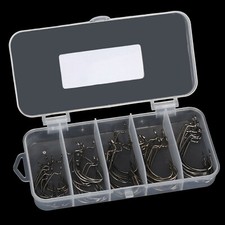 Haken Jighaken Offset-Haken Dropshot Raubfisc...