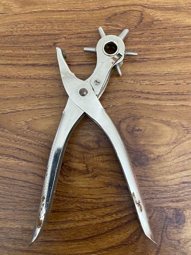 Vintage Maun Industries No. 223 6 Way Hole Leather Belt Punch hole puncher