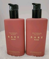 2 Pcs Set Victoria's Secret Bare Rose Fine Fragrance Lotion 8.4 Fl Oz - New
