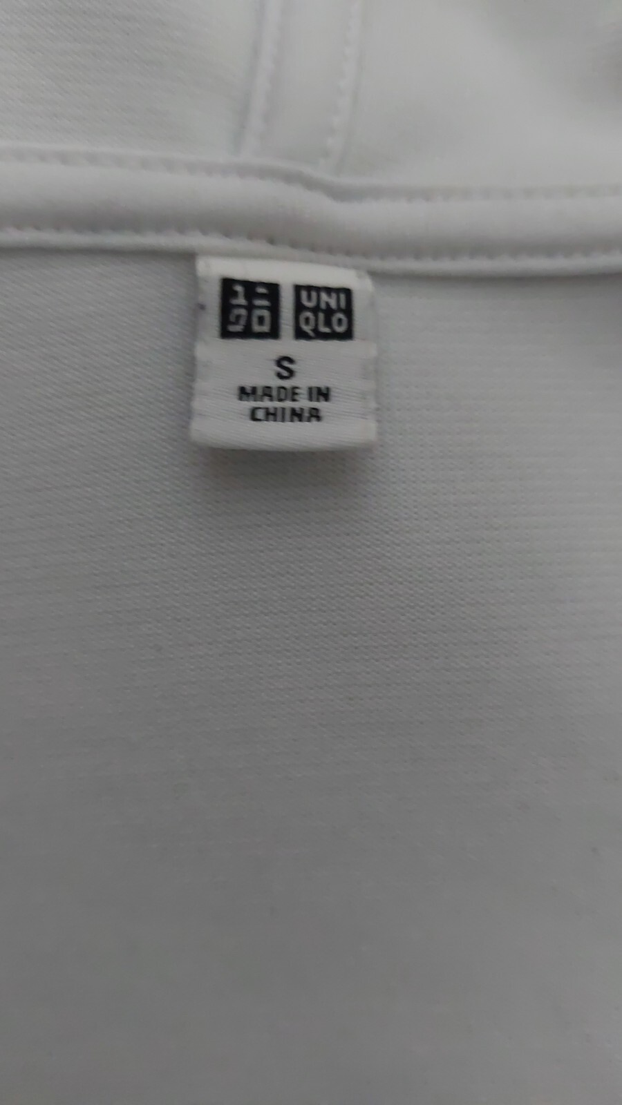 Ladies Uniqlo Ice White  Full-Zip Therma Stretch Hoodie Size S thumbnail 10