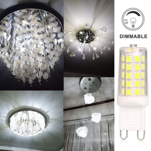 G9 LED Bulb Daylight Dimmable 4W 40W T4 G9 Halogen Equivalent6000K 120V No-Fl... - Picture 4 of 5