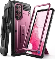 For Samsung Galaxy S22 Ultra 5G, SUPCASE Unicorn Beetle Pro Kickstand Case Cover