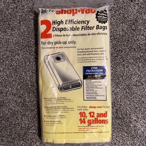 在Shop Vac 90672 I型正品高效过滤袋10 