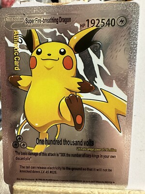 super fire breathing dragon pokemon card Fire-breathing 083/110 HP192540 Silver Foil Fan Art Display NM AliExpress