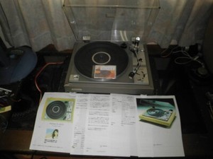 Pioneer PL-A215S Stereo Plattenspieler Riemenantrieb Full Auto Turntable Silber