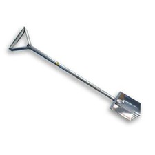 Black ADA Extended Bigfoot Spade – Stainless Steel Metal Detecting Spade