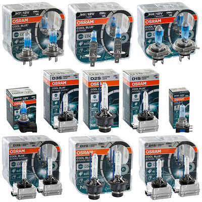 OSRAM COOL BLUE INTENSE XENARC H1 H4 H7 H15 HIR2 W5W D1S D2S D3S D4S D8S D2R