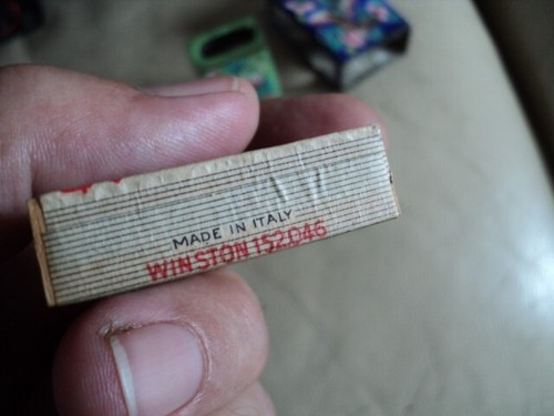 Job Lot Antique Chinese Cloisonné Enamel Matchbox Cover Holder With Winston etc - Picture 14 of 21
