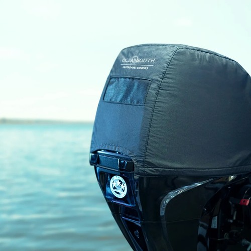 Oceansouth Outboard Motor Vented / Running Cover for Suzuki - Foto 34 di 127
