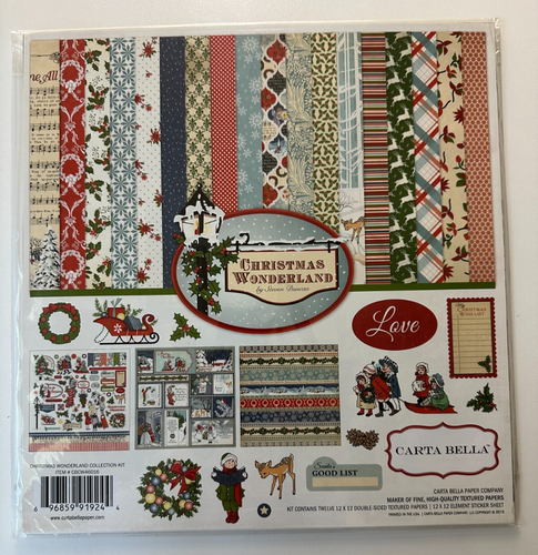 Carta Bella 12 x 12 Scrapbook Kit-Variations-Practically Perfect, Snow Fun, More - Picture 21 of 42