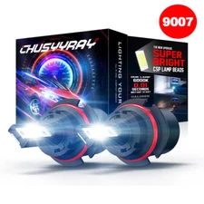 2pcs 9007 HB5 Kit luces altas bajas LED para For Ford F150 1992-2002 2003 6000K