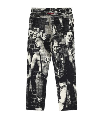 RARE Supreme x Jean Paul Gaultier JPG Punk F Racism Denim RARE Supreme x Jean Paul Gaultier JPG Punk F Racism Denim