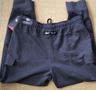 Reebok Joggers  XL Tapered Slim -Pockets On Leg Retail $70 Mens