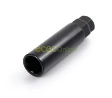 Black Tool Key Socket for 6 Spline Lug Nuts Locking Security