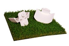 Next Day Jumps, LLC - Keyhole Jump Cups - Pinless Jump Cups - Pair