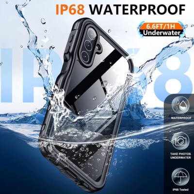 For Samsung Galaxy A15 5G Waterproof Case Shockproof Cover with Screen Protector