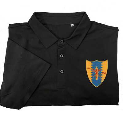 4th cavalry regiment original version embroidered polo shirt