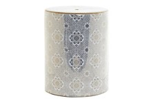 TAVOLINO ROTONDO IN CERAMICA STILE GIAPPONESE TAVOLO SALOTTO COMODINO