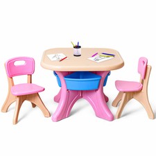 little tikes pink table and chairs