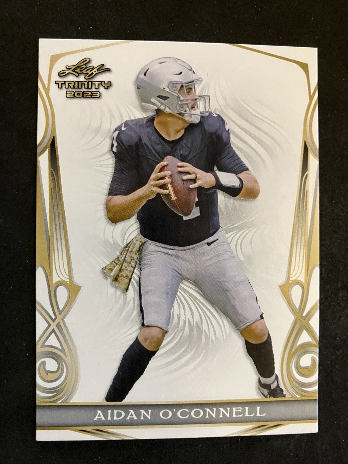 2023 Leaf Trinity  Football -  Aidan O'Connell  #64 Las Vegas Raiders