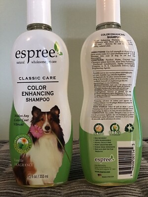 Espree Color Enhancing Dog/Cat Shampoo Set Of 12 Fl Oz