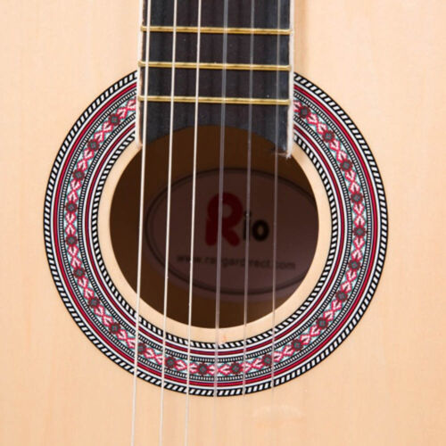 Paquete de guitarra acústica Rio 41"" o 39"" para principiantes estudiantes adultos 4/4 paquete inicial - Imagen 47 de 82