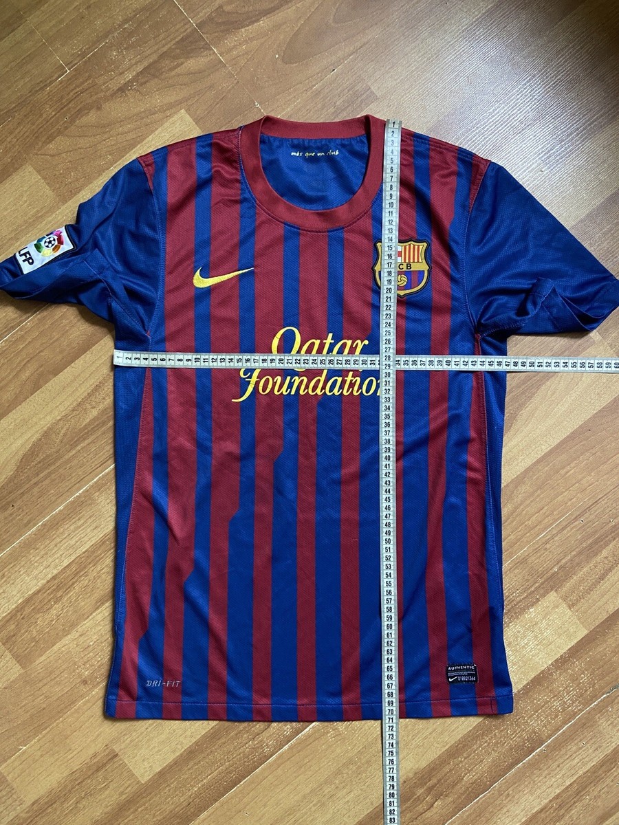 BARCELONA 2011 2012 HOME FOOTBALL SHIRT SOCCER JERSEY NIKE