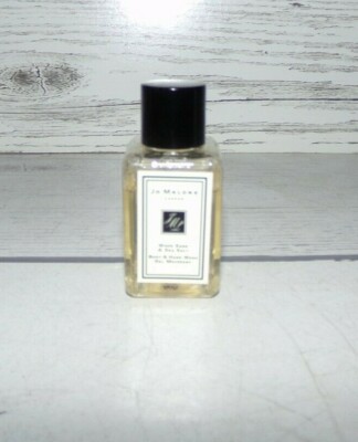 2 New Jo Malone Wood Sage & Sea Salt Body & Hand Wash 15 ml .5 oz
