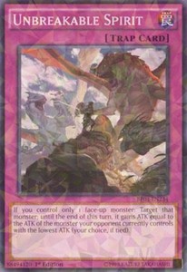 Unbreakable Spirit - BP03-EN234 - Shatterfoil - 1st Edition x3 - Near Mint