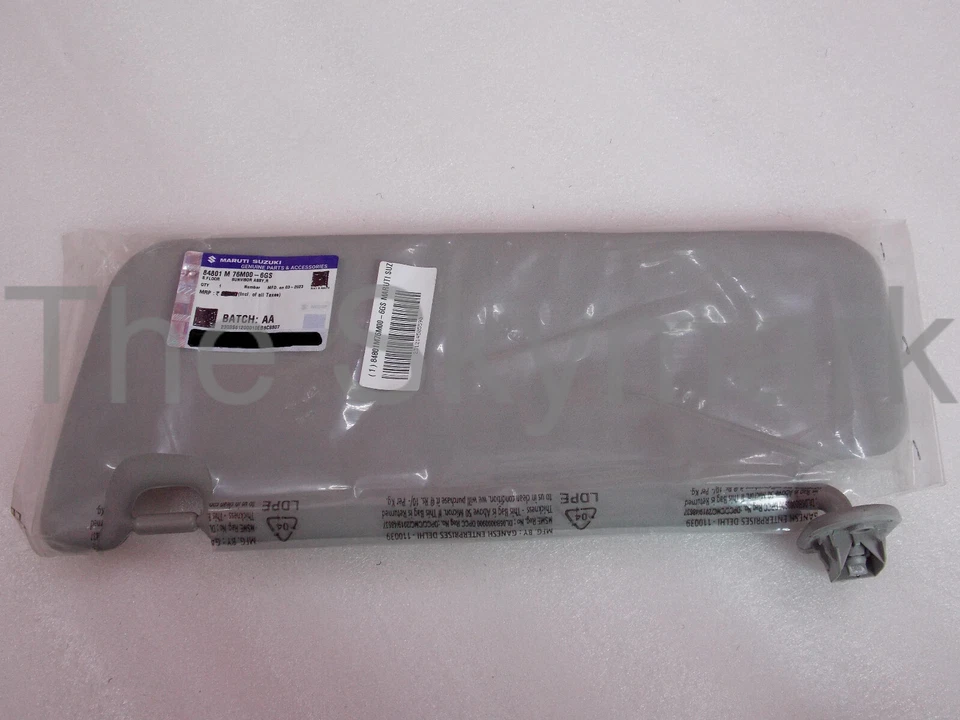 Sun Visor Assembly Right Side For Suzuki Ignis, CELERIO, S-CROSS, SWIFT, XL6 Foto 3 de 4