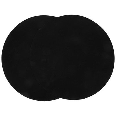  2 Stück 40 cm Grillmatte Antihaft Wiederverwendbare runde Grillmatte Kreis