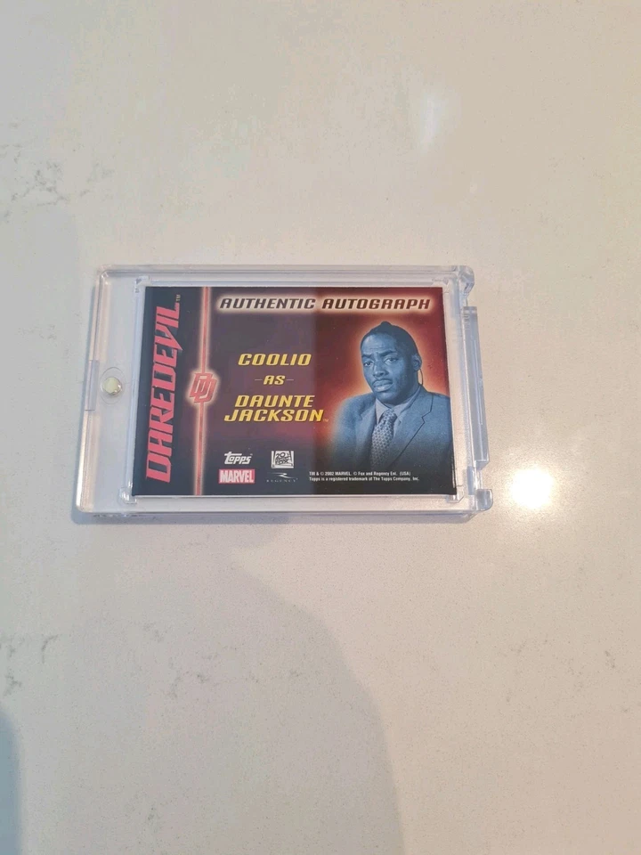 2003 Topps Daredevil Coolio Autograph On Card Auto Insert Marvel - Image 2 of 2