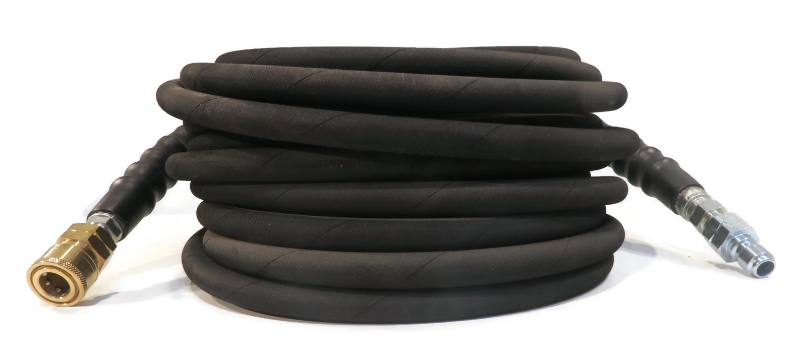 50' Black Kobrajet Hose with Quick Connects for Pressure Washers & Power Washers