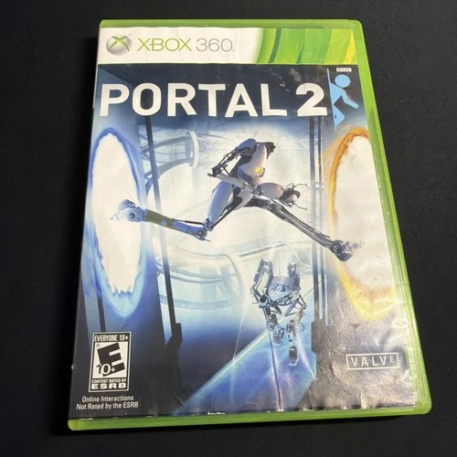 Portal 2 (Microsoft Xbox 360, 2011) Complete With Manual CIB