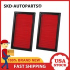 2pcs Engine Air Filter For 2015-2024 INFINITI Q50 V6 3.7L CA10234 A5669 49225
