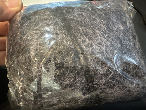 FASHION DREADS Salt & Pepper Afro Kinky Human Hair For Retwisting Locs - Picture 3 of 3