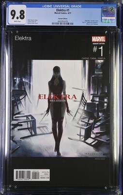 Elektra #1 (2017) Jay Z American Gangster Hip Hop Variant CGC 9.8 Keron Grant