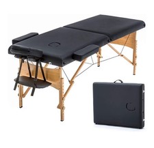   BestMassage Deluxe Portable Table Bundle   24  -32  Wide  BONUS Accessories  