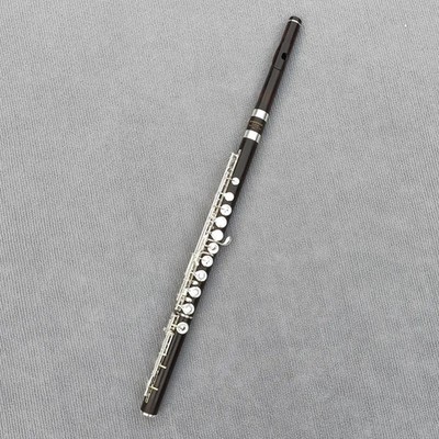 Top Japan Ebony flute 17 Holes Open Hole Silver Plated E key Wood Flute