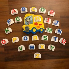 LeapFrog Leapster Preschool Learning Bus Alphabet Toddler Toy missing L