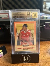 Giannis Antetokounmpo Signed Rookie Card 9.5 BGS Graded