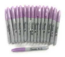30ct Wholesale Bulk Sharpie Permanent Marker Lot: Fine Point BOYSENBERRY Purple