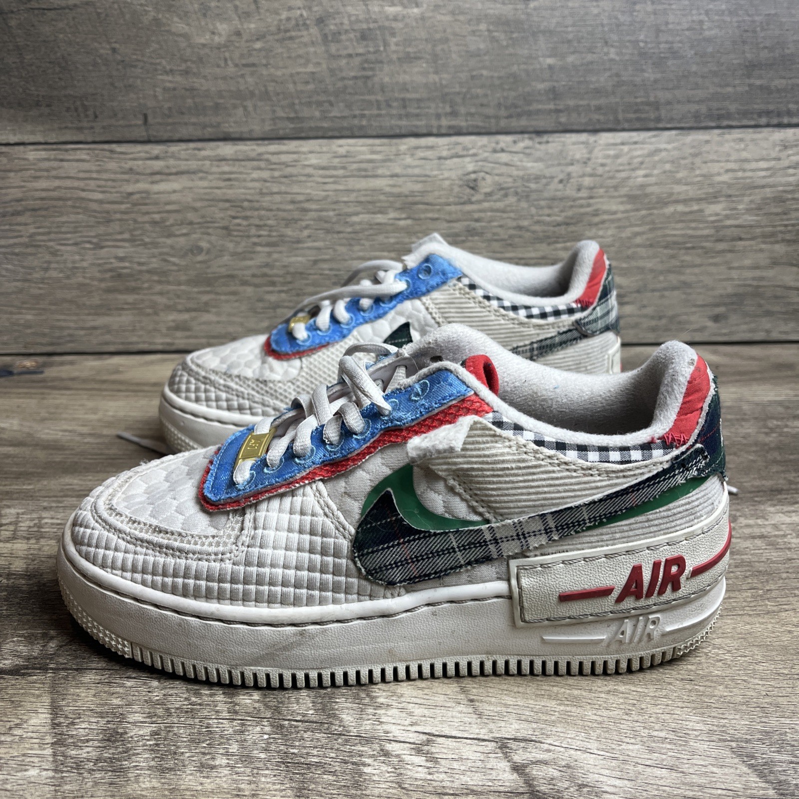 ⭐Rare Nike Air Force 1 Shadow Sz 6.5 Women's Retro Shoes DZ5193-100