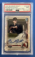PSA 9 - Brandon Pfaadt 2020 Bowman Chrome Draft ✨Sparkle Rookie Autograph /71!