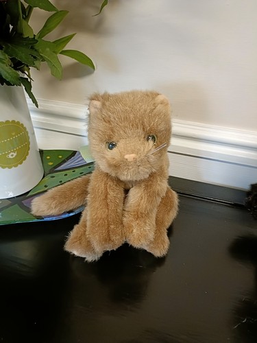 Vintage TY Cats Light Brown and black Soft Toy Plush Toy 12” No Tags 2002 - Picture 3 of 5