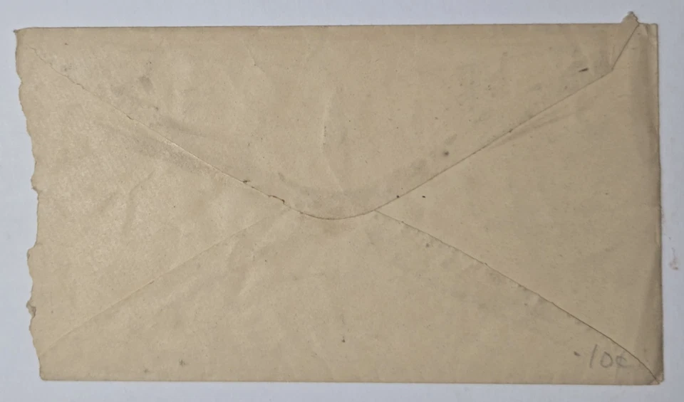 SAINT PAUL MINNESOTA 1862 #65 YD Cover Printed Return to WEST RIVER MARYLAND - Image 2 of 2